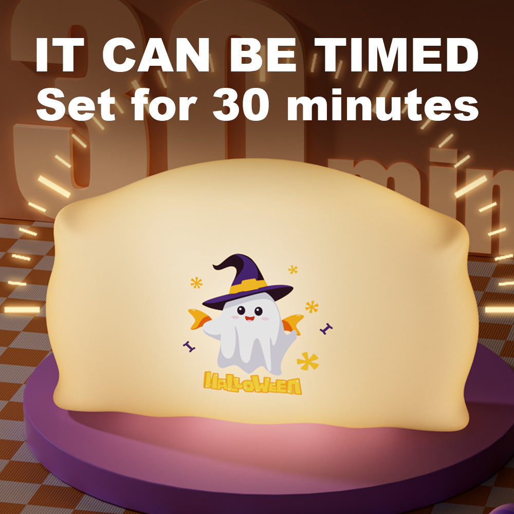 Cartoon Creative Bedside-use Decoration Halloween Doll Table Lamp