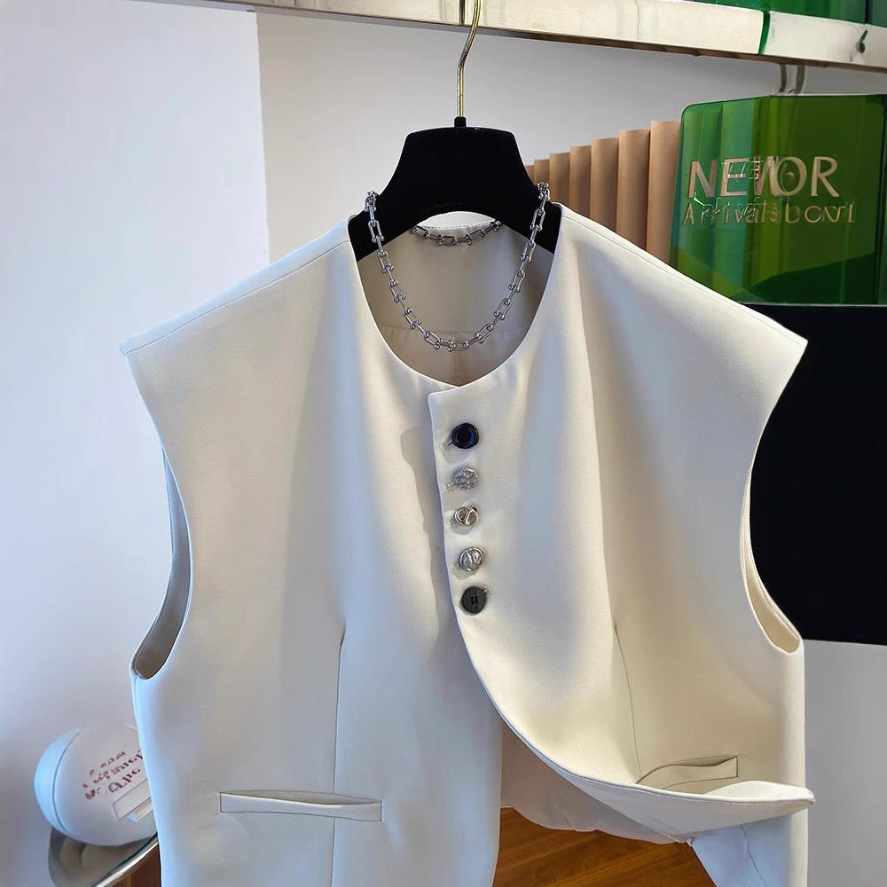 Loose-fitting Waistcoat Universal Bandage Dress