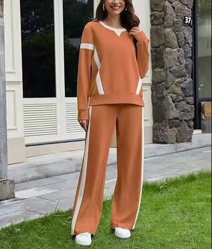 Casual Thin Korean Style Loose Student Fashion Sportswear Comfortable Two-piece Suit