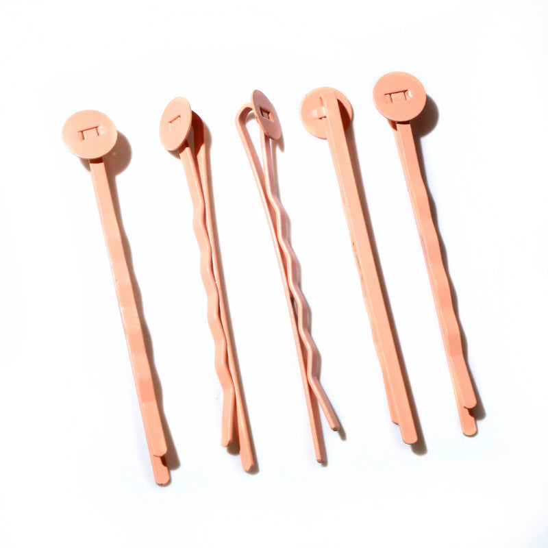 Candy Color Band Tray Clip Internet Celebrity Small Hairpin Handmade Hair Accessories 14g