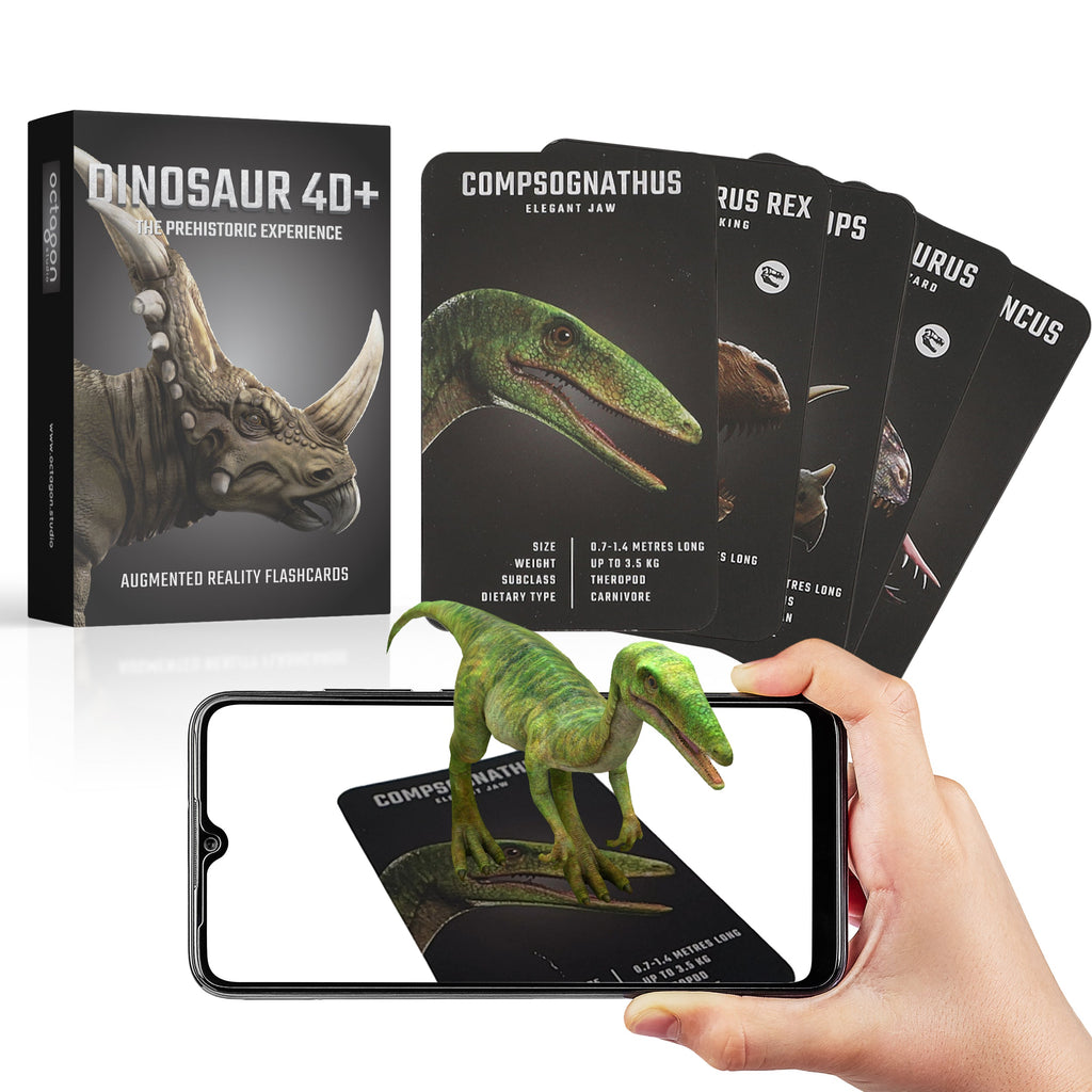 Dinosaur 4D+ Augmented Reality Cards