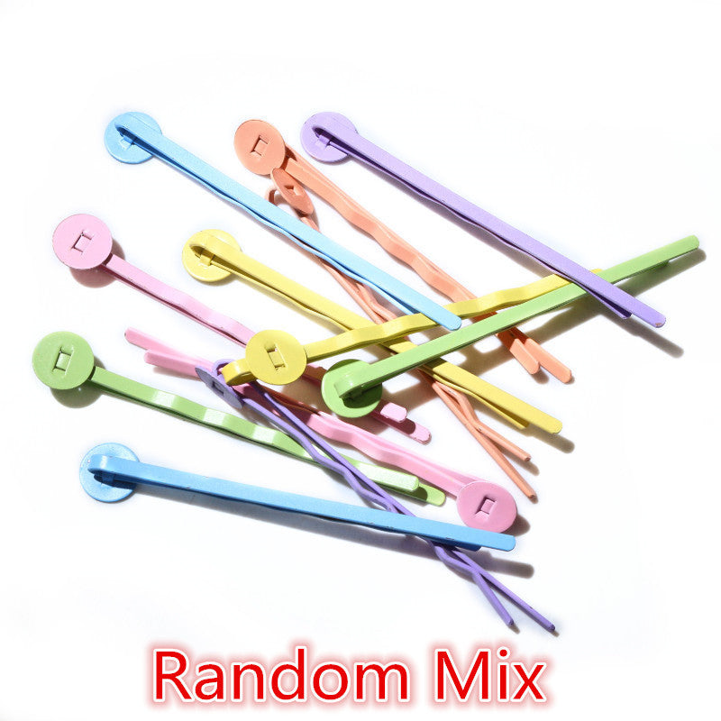Candy Color Band Tray Clip Internet Celebrity Small Hairpin Handmade Hair Accessories 14g