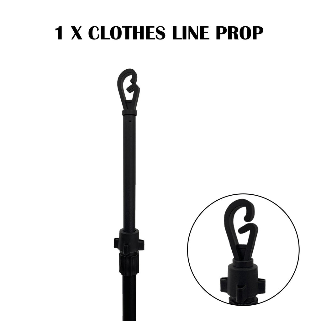 2.4M Metal Heavy Duty Washing Line Prop
