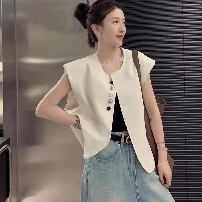 Vest Fashionable High-grade Slimming Temperament Female