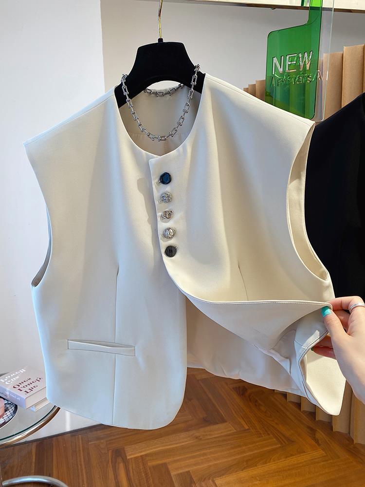 Loose-fitting Waistcoat Universal Bandage Dress