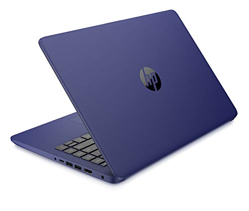 HP Stream 14" Laptop | Intel N4120 Processor | 4 GB RAM | 128 GB SSD | Intel UHD Graphics | HD Display | Dual Speakers | Microsoft 365 Personal 12 month included | Win 11 | Indigo Blue | 14s-dq0033sa