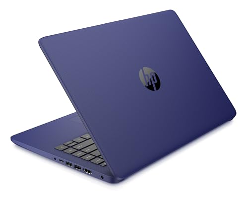 HP Stream 14" Laptop | Intel N4120 Processor | 4 GB RAM | 128 GB SSD | Intel UHD Graphics | HD Display | Dual Speakers | Microsoft 365 Personal 12 month included | Win 11 | Indigo Blue | 14s-dq0033sa