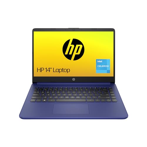 HP Stream 14" Laptop | Intel N4120 Processor | 4 GB RAM | 128 GB SSD | Intel UHD Graphics | HD Display | Dual Speakers | Microsoft 365 Personal 12 month included | Win 11 | Indigo Blue | 14s-dq0033sa
