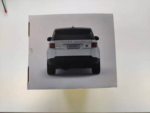 CMJ RC Cars TM Range Rover Sport Remote Control Car 1:24 scale with Working LED Lights, Radio Controlled Supercar (Range Rover Sport White)
