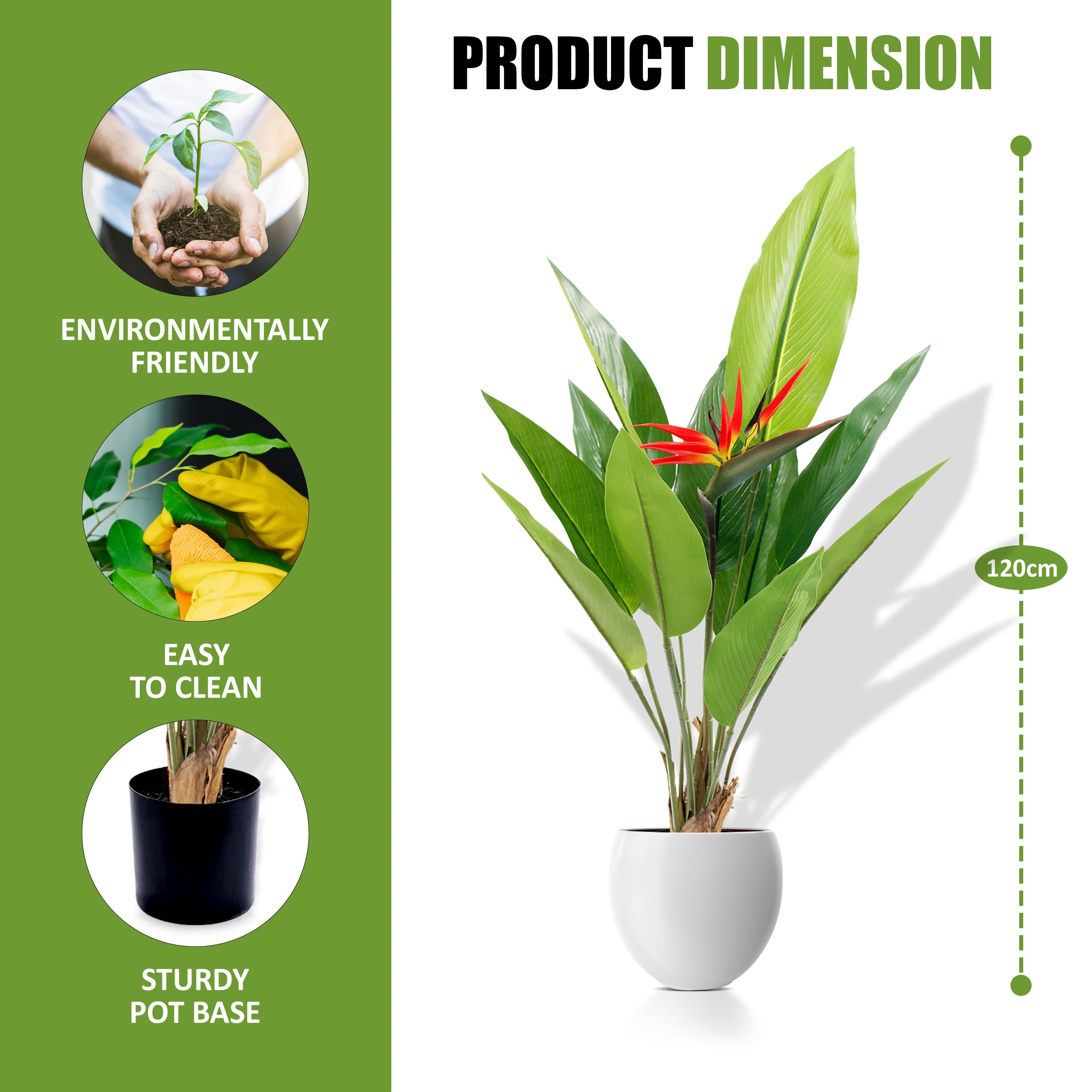 4ft Bird of Paradise - Artificial Plant