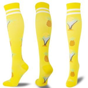 Outdoor Cycling Running Breathable Tube Socks Sports Compression Socks