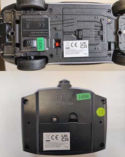 CMJ RC Cars TM Range Rover Sport Remote Control Car 1:24 scale with Working LED Lights, Radio Controlled Supercar (Range Rover Sport White)