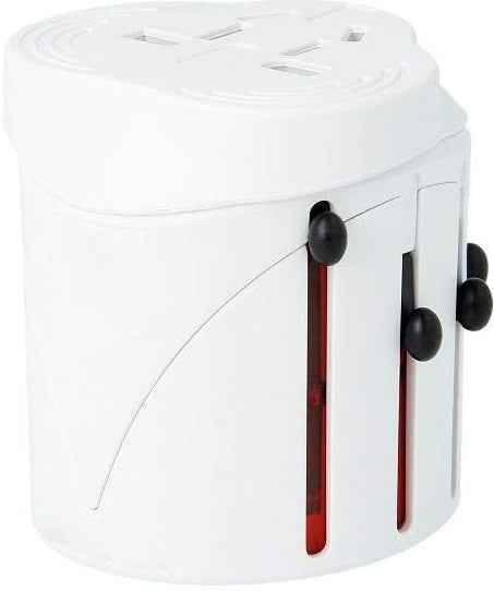 SKROSS Travel Plug EVO Universal Plug 150+ Countries Input and Output - White