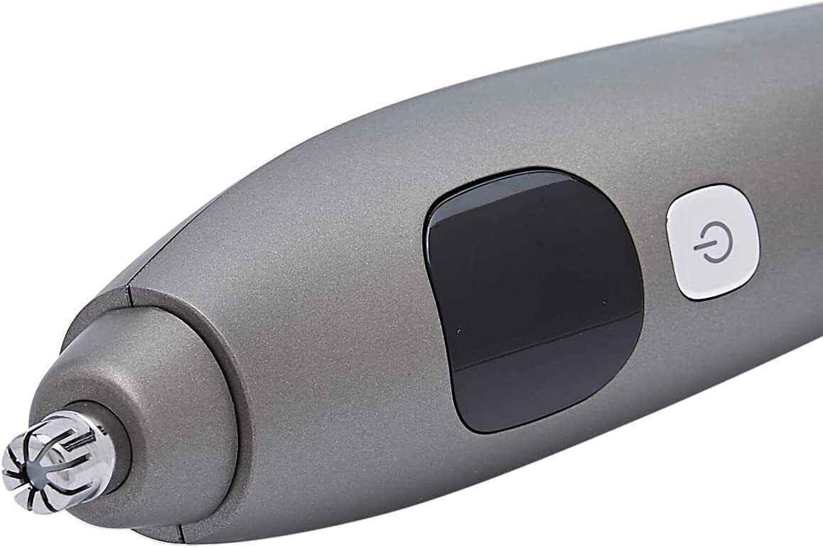 Portable Electric Nose Ear Hair Trimmer Electric Clipper Dual Spinning Blade