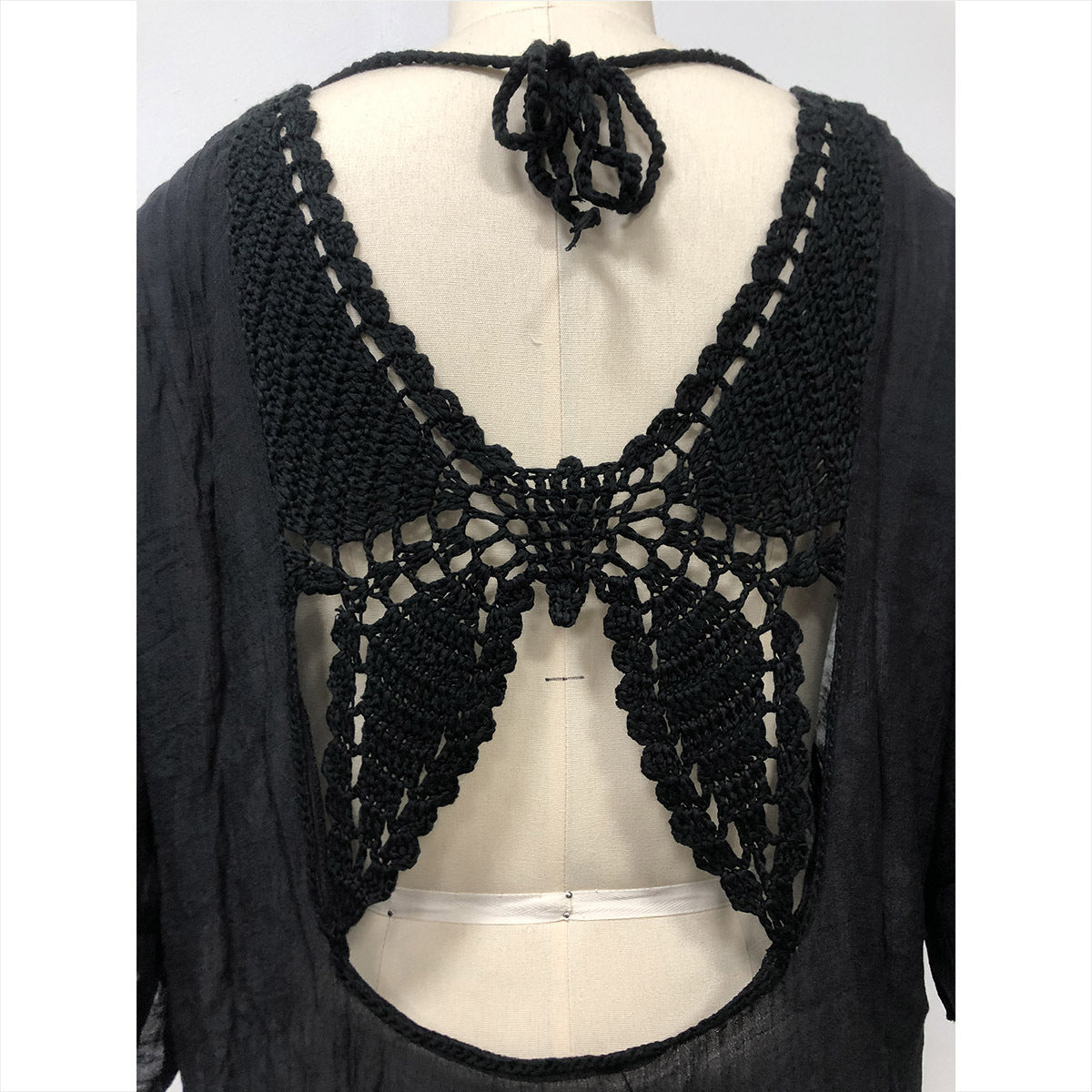 Beach Cover-up Skirt Sun-proof Skirt Back Butterfly