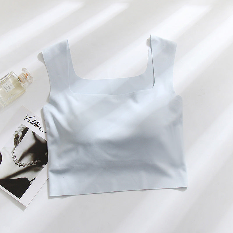 Non-marking Fixing Cup Sling Vest With Chest Pad For Women