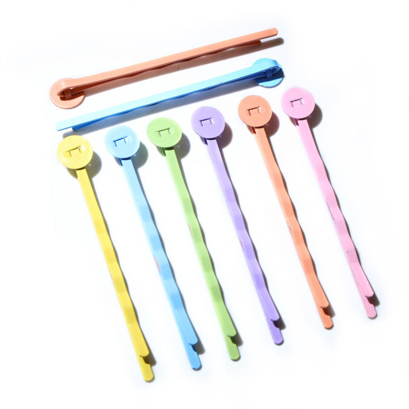 Candy Color Band Tray Clip Internet Celebrity Small Hairpin Handmade Hair Accessories 14g