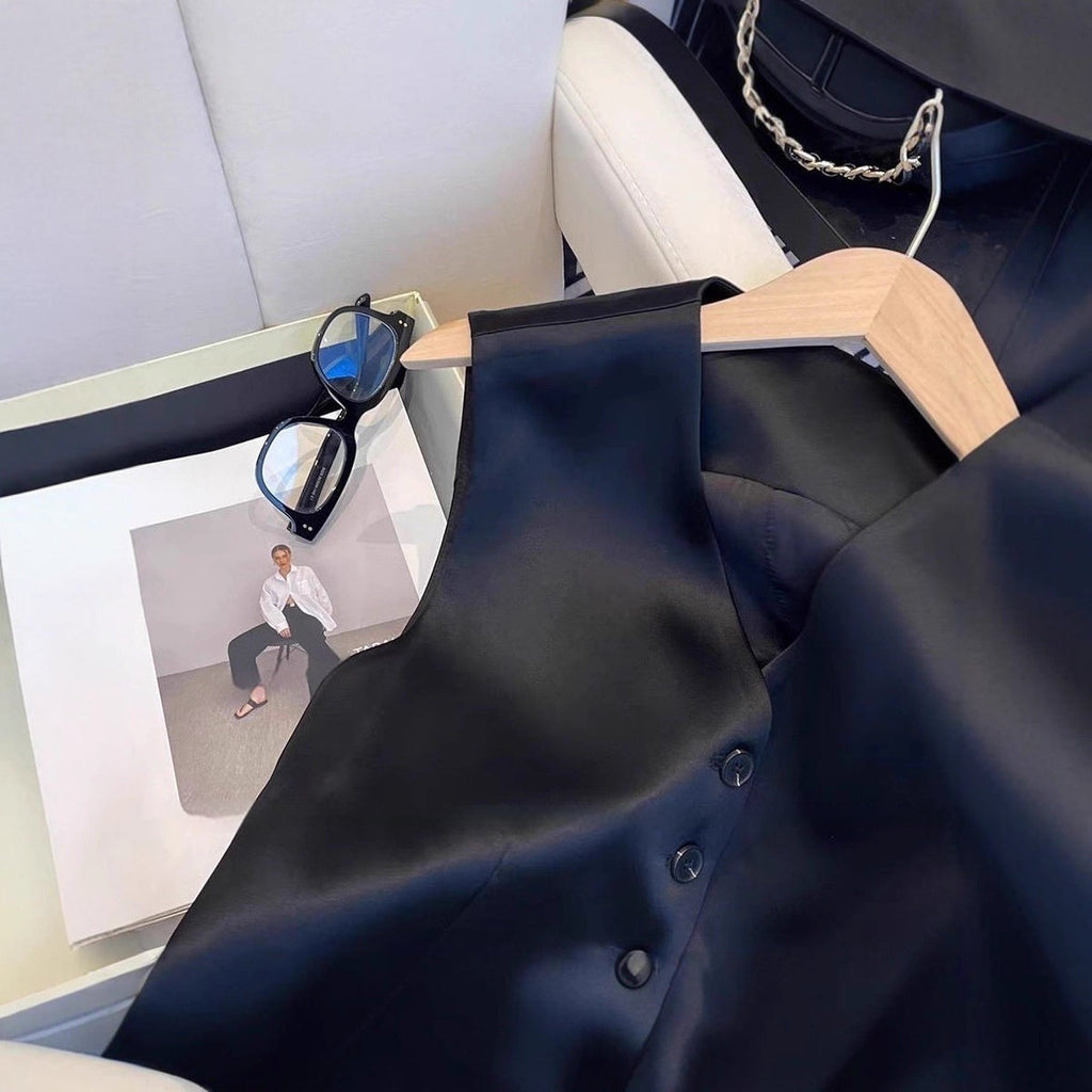 Ladies' Vest Sleeveless Fashion Casual All-matching