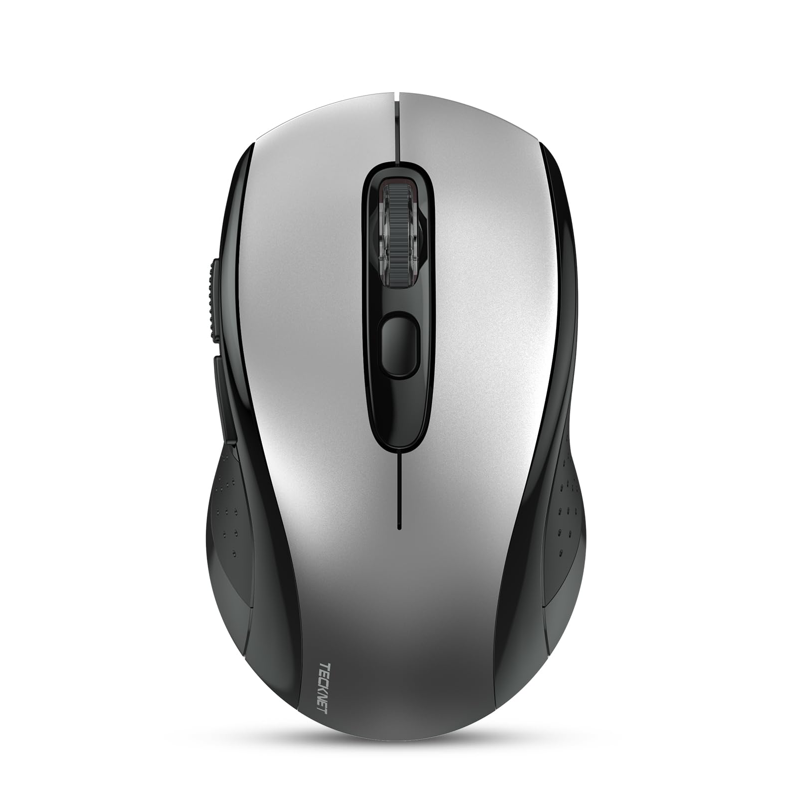 TECKNET Bluetooth Mouse, 4000DPI Wireless Mouse Computer Mice Bluetooth 5.0/3.0 and 2.4GHz Connectivity Mouse with 6 Adjustable DPI,18 Months Long Battery Life Cordless USB Mouse for Laptop PC