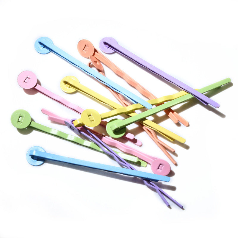 Candy Color Band Tray Clip Internet Celebrity Small Hairpin Handmade Hair Accessories 14g