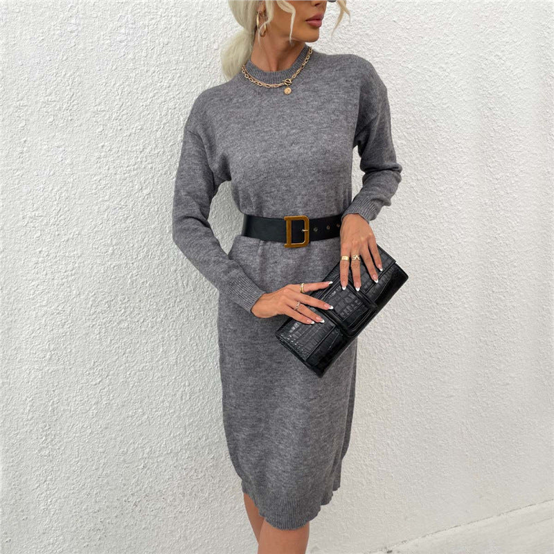 Women's Dress Crew Neck Casual Sweater