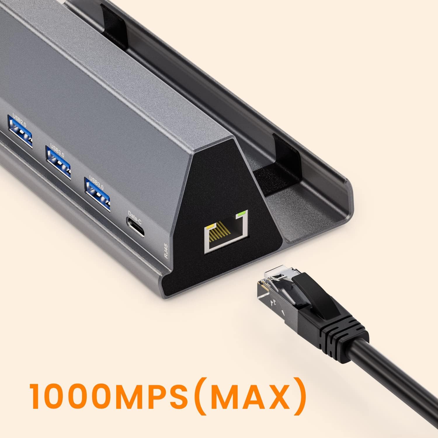 USB-C Docking Station 7-in-1 for Steam Deck with HDMI 4K@60Hz 2 USB-A 3.0