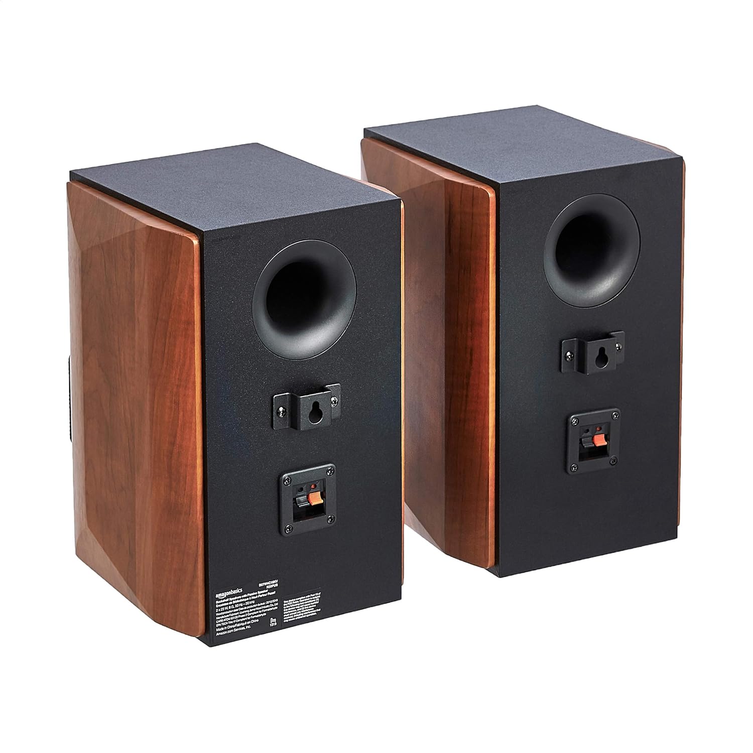 Bookshelf  Passive Speakers With 50W 50-20KHz Set of 2 + Free Speaker Cable