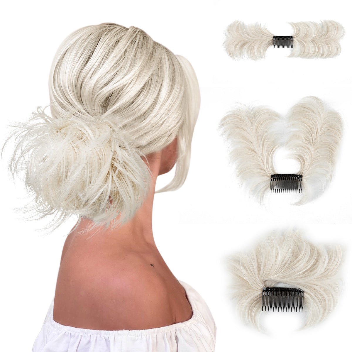 European And American Wig Set Women's Adjustable Grip