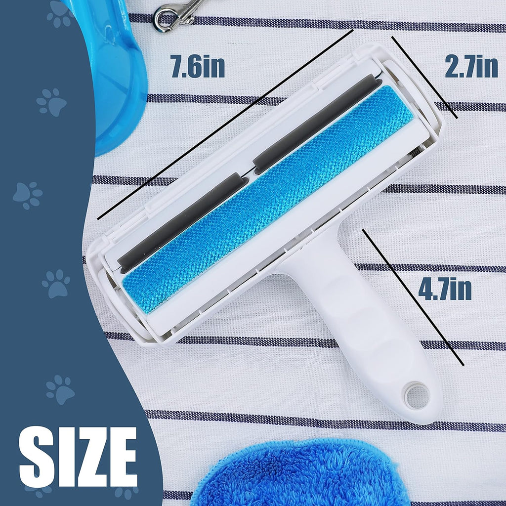 Pet Hair Lint Roller – Reusable, Removes Even the Invisible Dog & Cat Fur