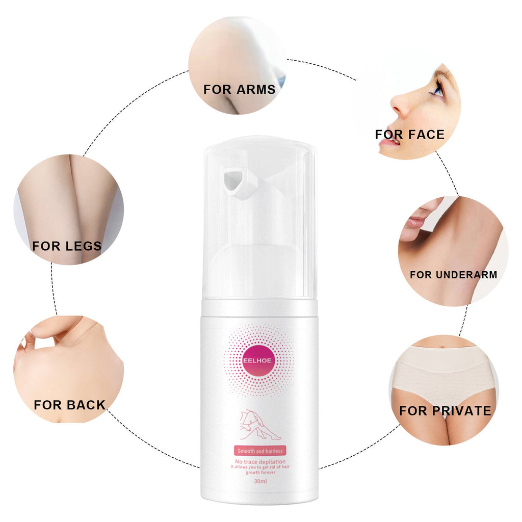 30ml 100ml Hair Removal Spray Depilatory Armpit Hair And Legs Hair Foam Mousse And Removal Is Gentle Hair Cream Spray Non-irritating
