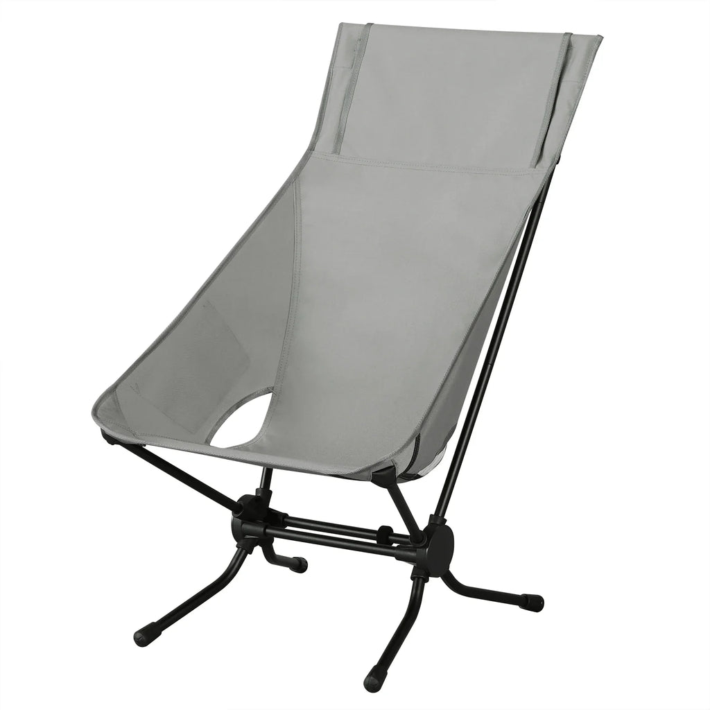 WOLTU Folding Camping Chair Ultralight Aluminium Outdoor Lounge Fishing Chair with Carry Bag for Outdoor Beach Garden BBQ Picnic