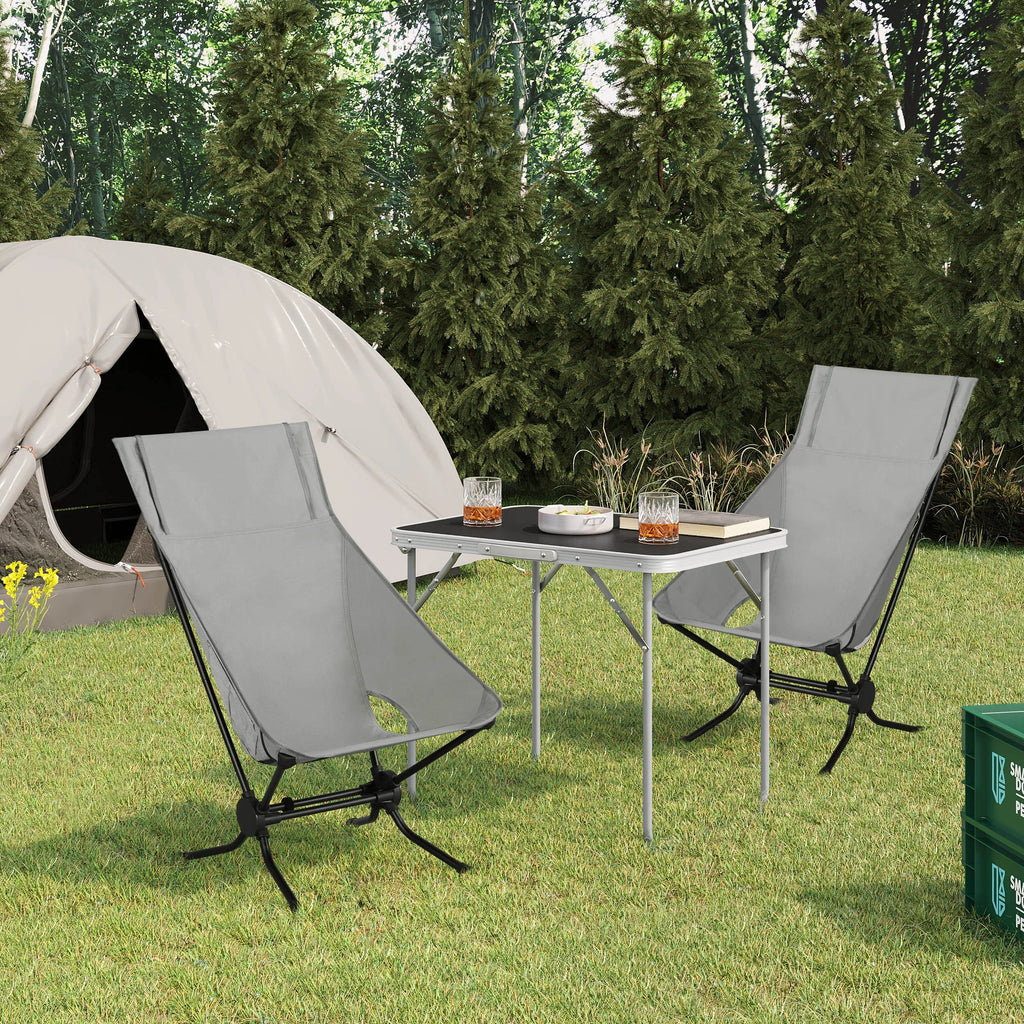 WOLTU Folding Camping Chair Ultralight Aluminium Outdoor Lounge Fishing Chair with Carry Bag for Outdoor Beach Garden BBQ Picnic