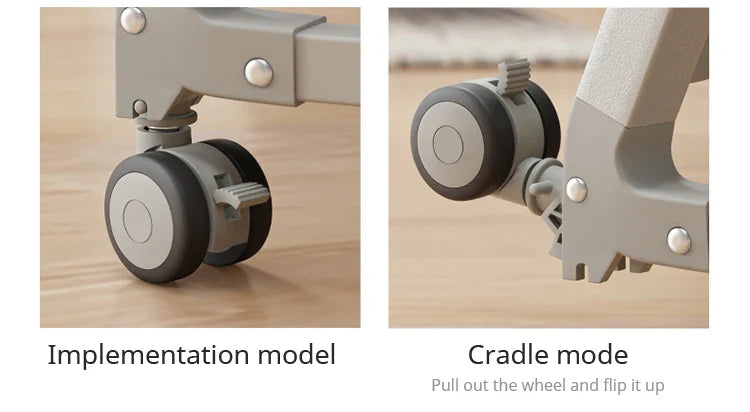 Baby Bassinet,Kids Cot Baby Crib Cradle Newborn Movable Portable Nest Crib Baby Travel Bed