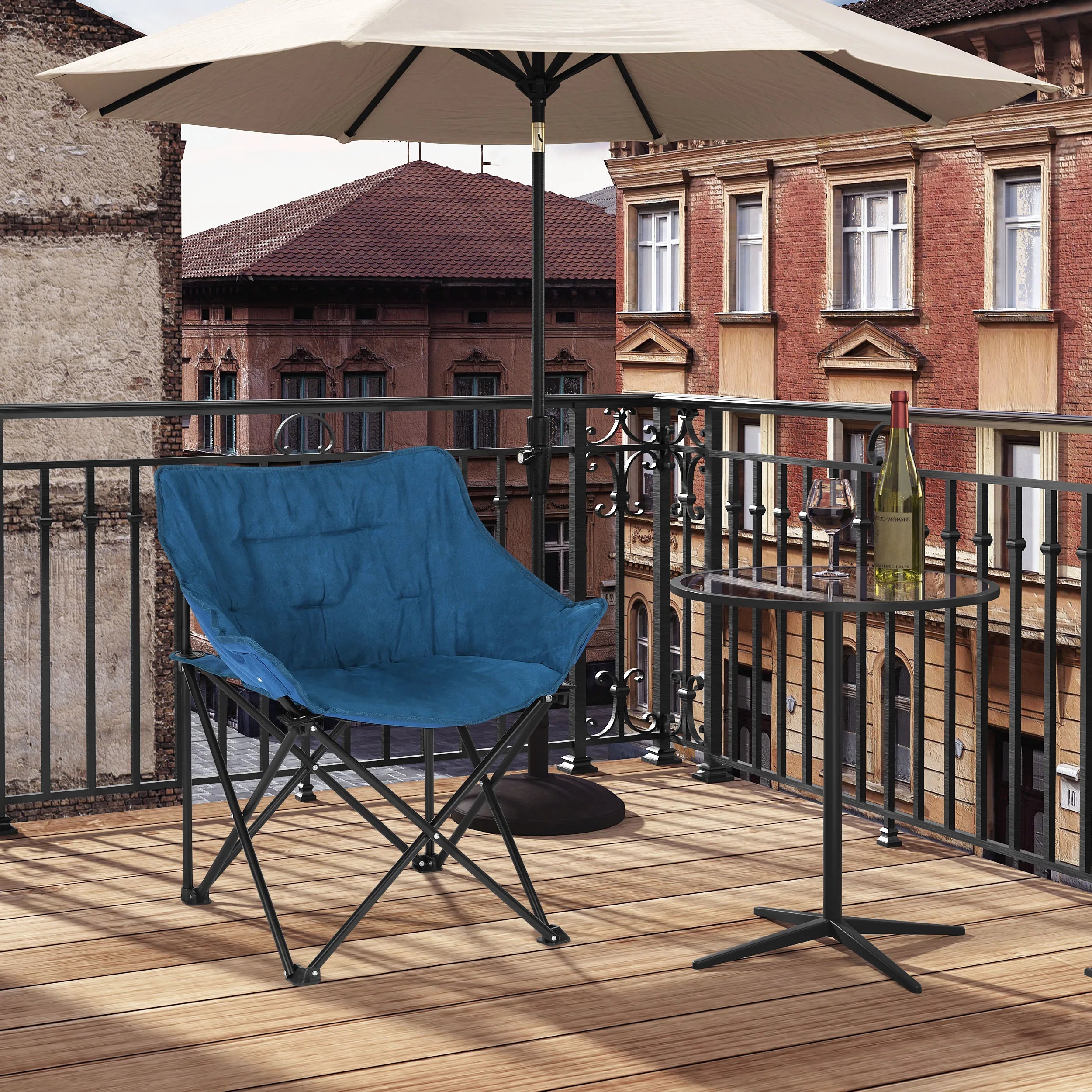 1PC Foldable Camping Lightweight Portable Fishing Chair Folding Armchair with Padded Seat Carry Bag  for Outdoor Beach Picnic