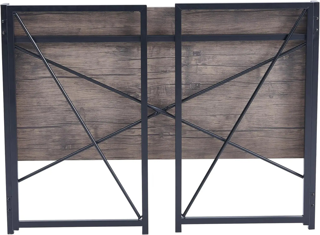 mcc direct Folding Desk Workstation Foldable Computer Desk for Office Home Study Writing Table No Assembly Miami-100cm