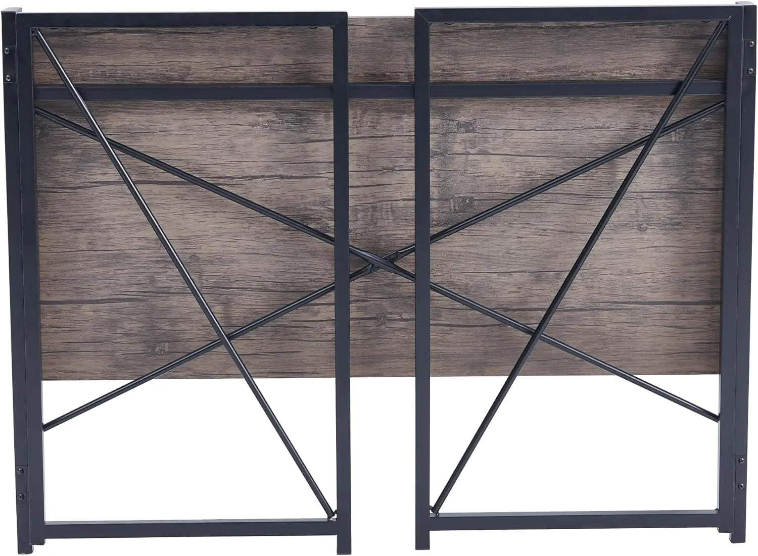 mcc direct Folding Desk Workstation Foldable Computer Desk for Office Home Study Writing Table No Assembly Miami-100cm