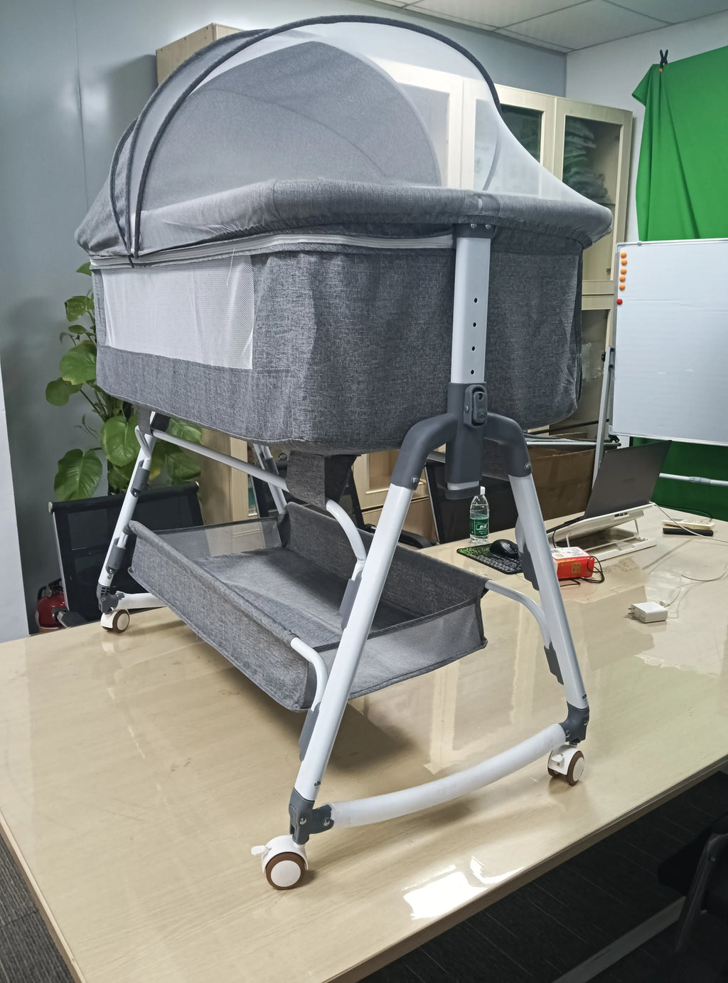 Baby Bassinet,Kids Cot Baby Crib Cradle Newborn Movable Portable Nest Crib Baby Travel Bed