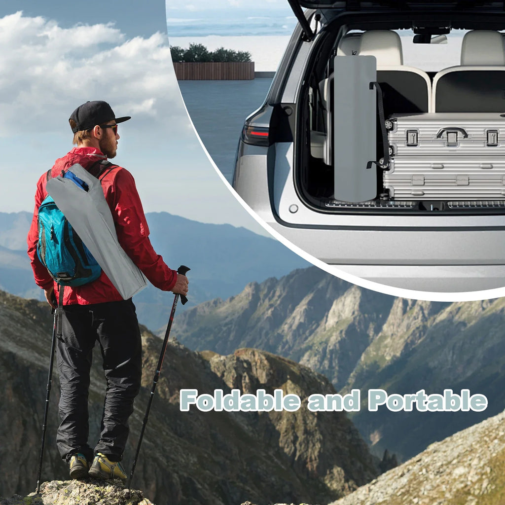 1PC Foldable Camping Lightweight Portable Fishing Chair Folding Armchair with Padded Seat Carry Bag  for Outdoor Beach Picnic