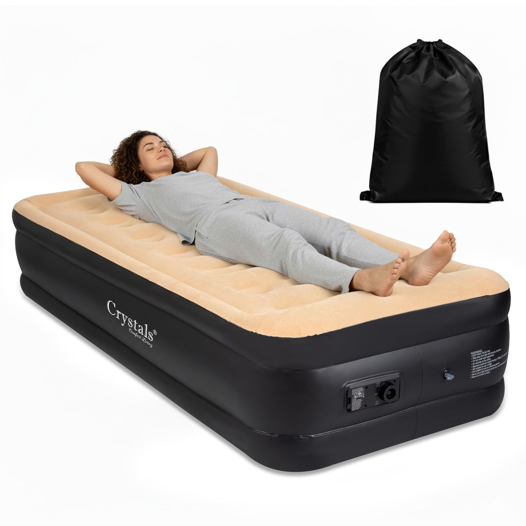 Inflatable Single High Raised Air Bed