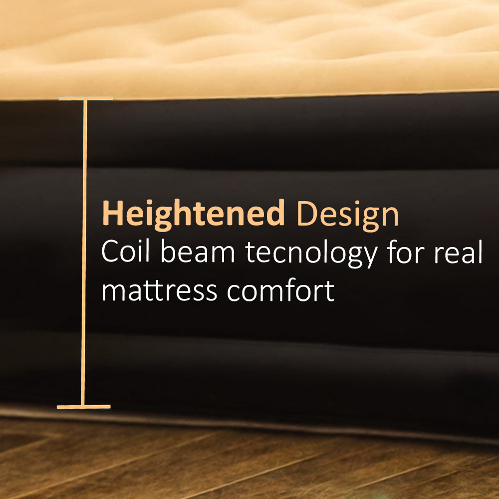 Inflatable Single High Raised Air Bed