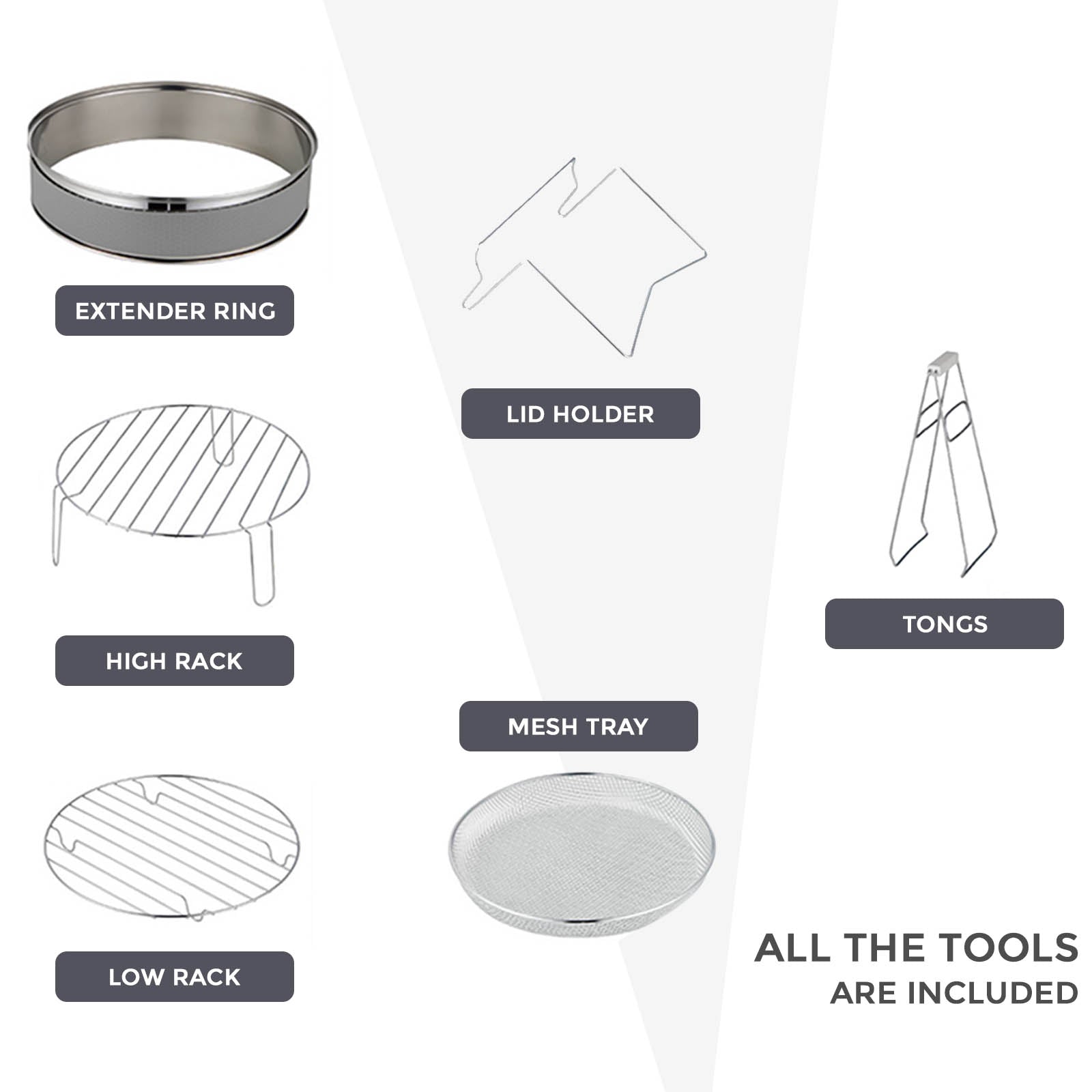 17L Electric Halogen Air Fryer - 1400W