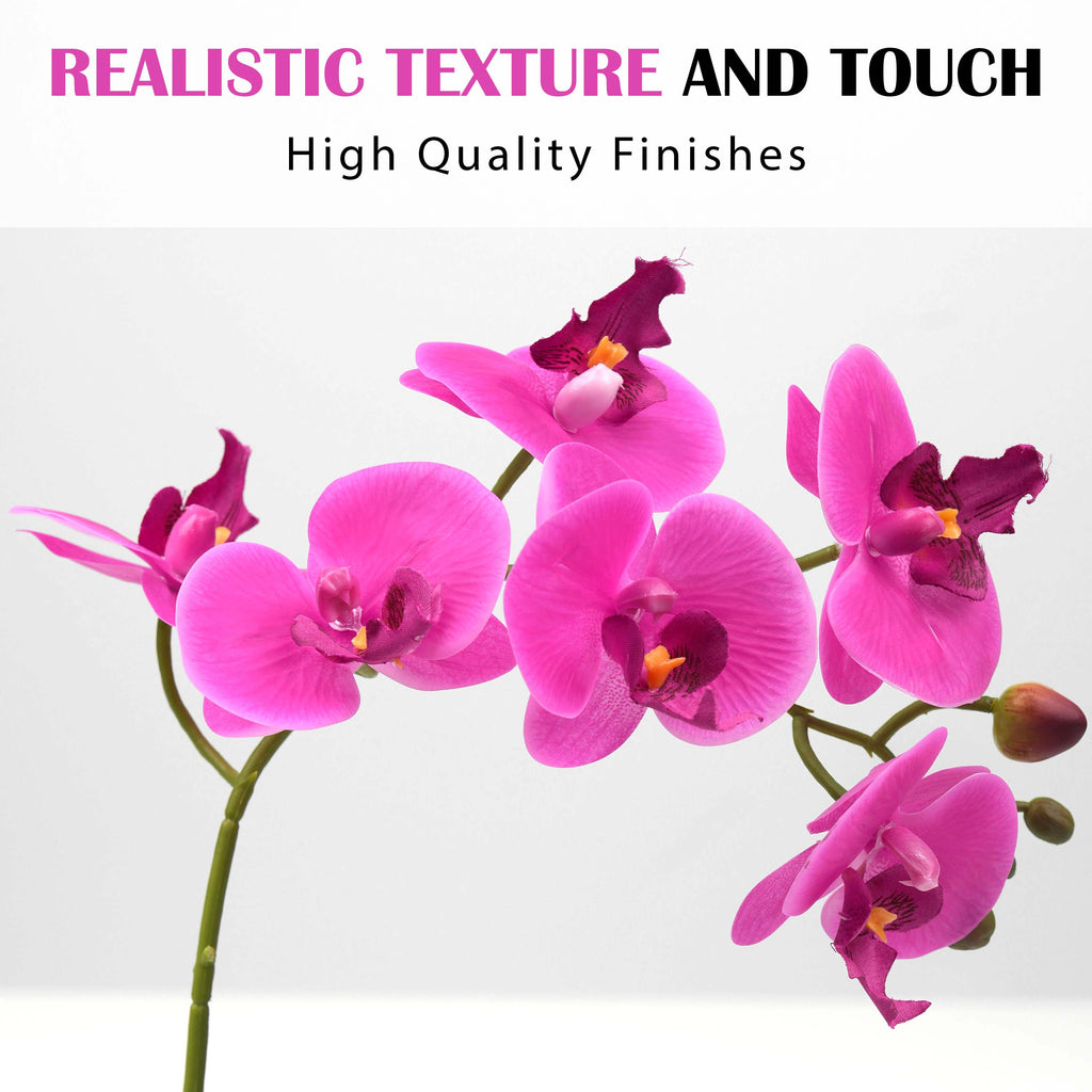 35cm Fake Silk Orchid Artificial Plant