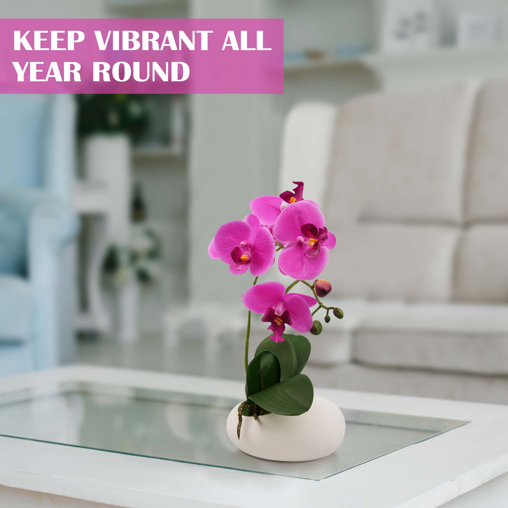 35cm Fake Silk Orchid Artificial Plant