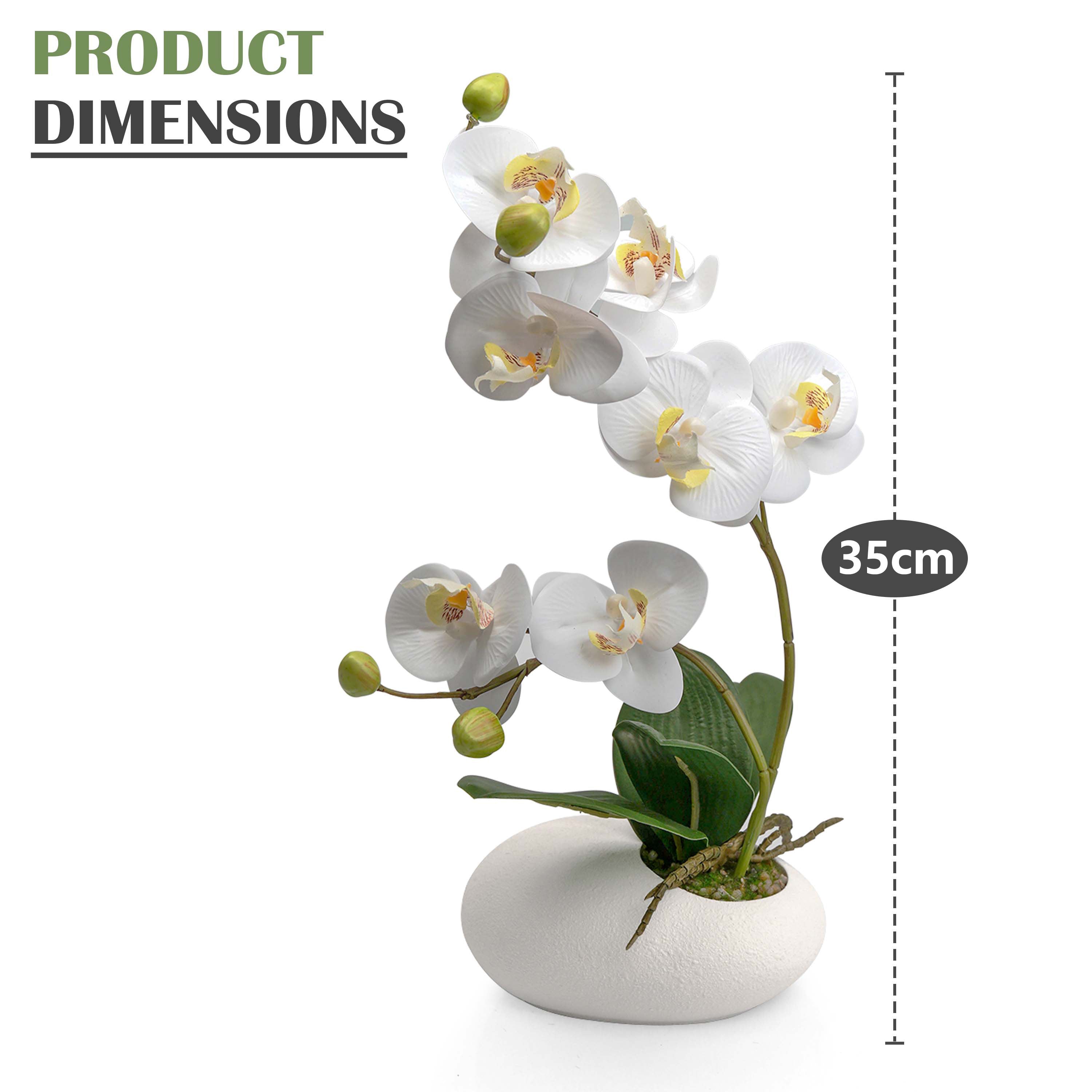 35cm Fake Silk Orchid Artificial Plant