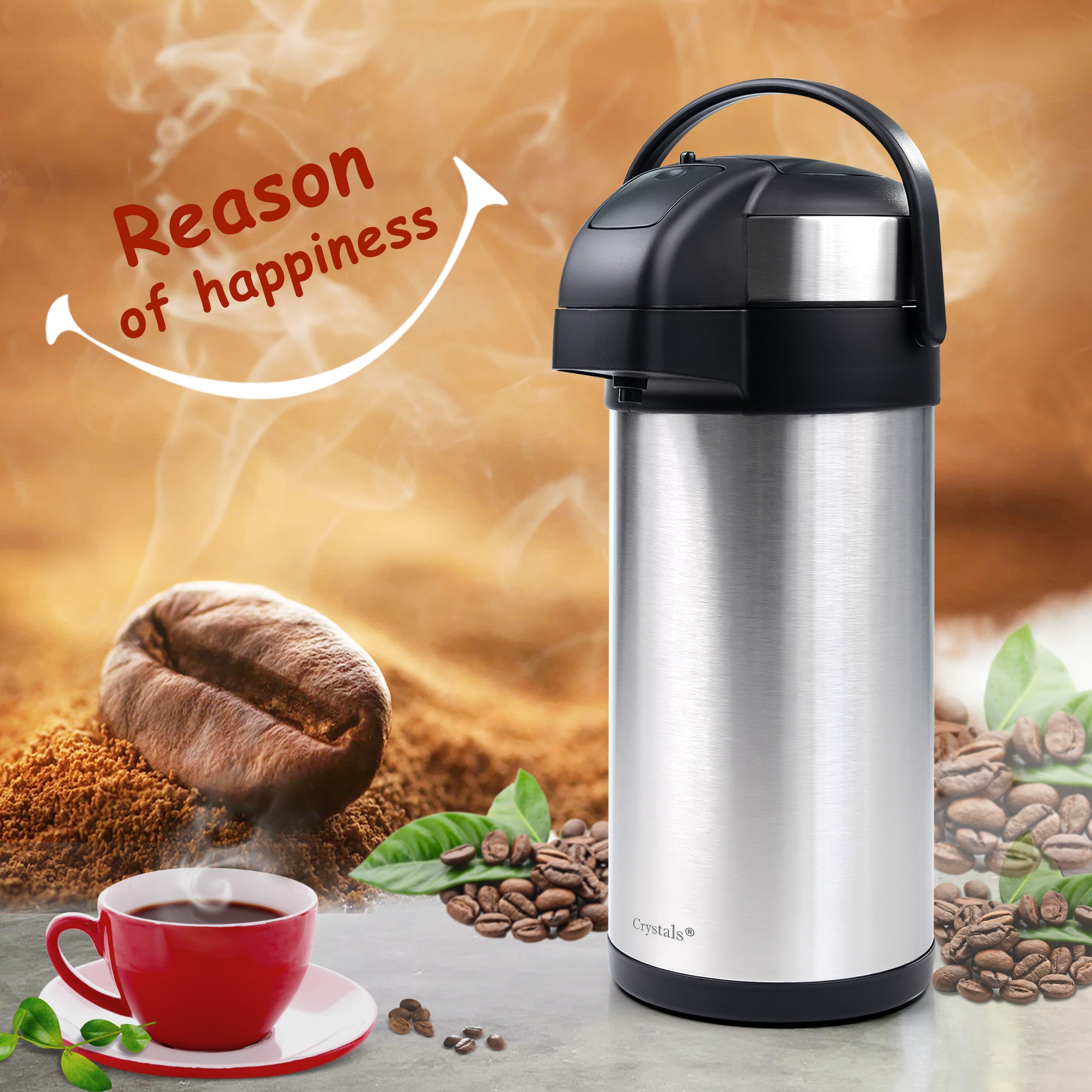 5L Stainless Steel Tea Coffee Flask