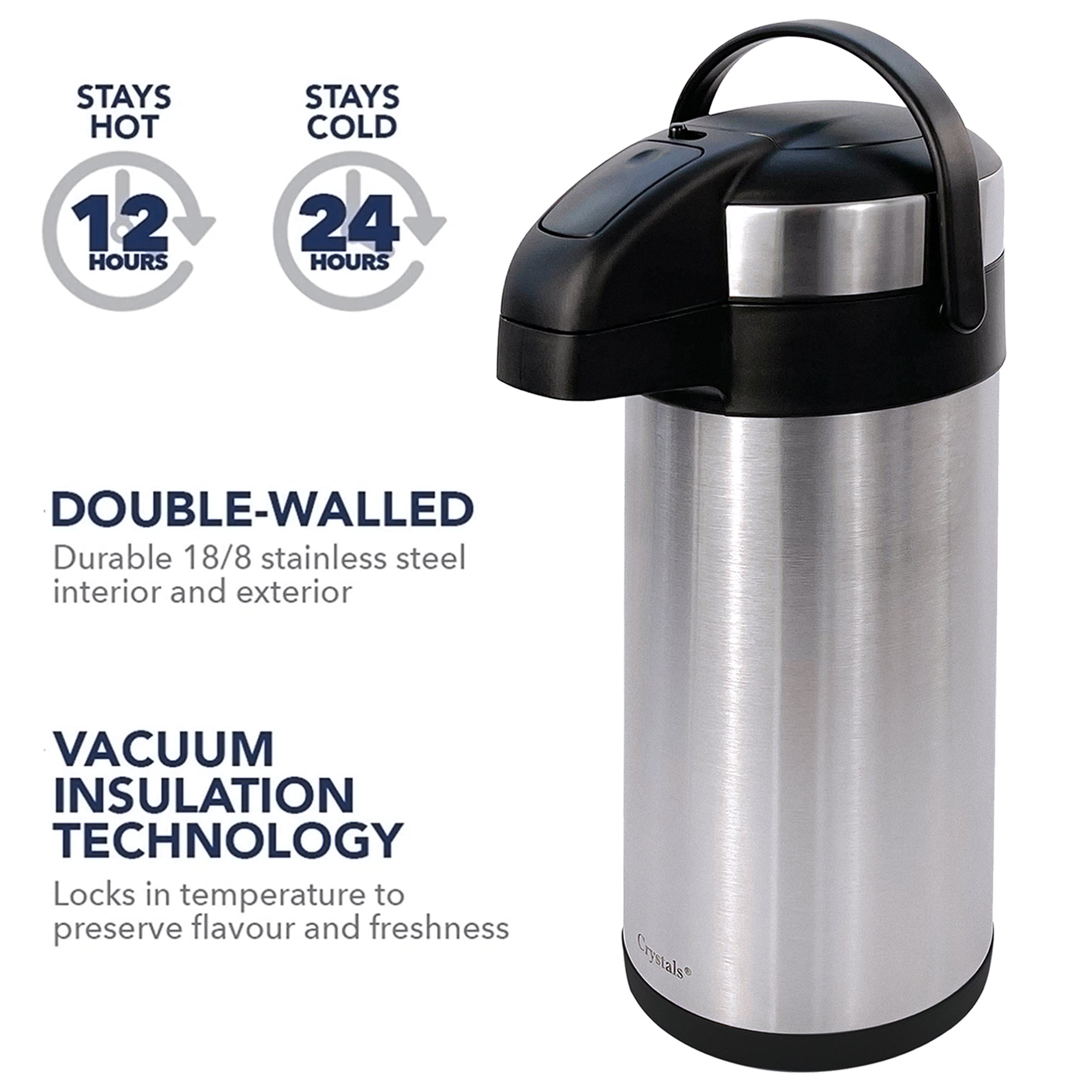 5L Stainless Steel Tea Coffee Flask