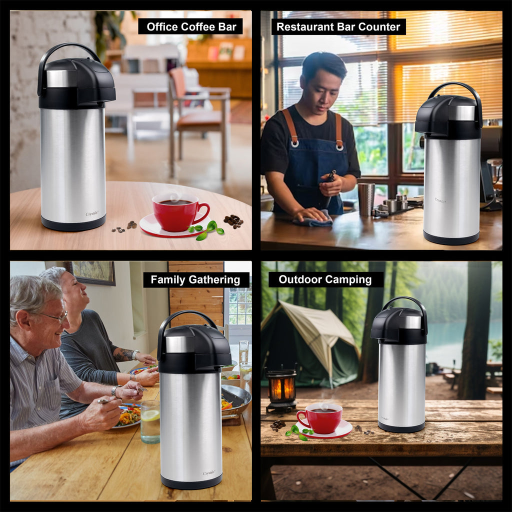 5L Stainless Steel Tea Coffee Flask