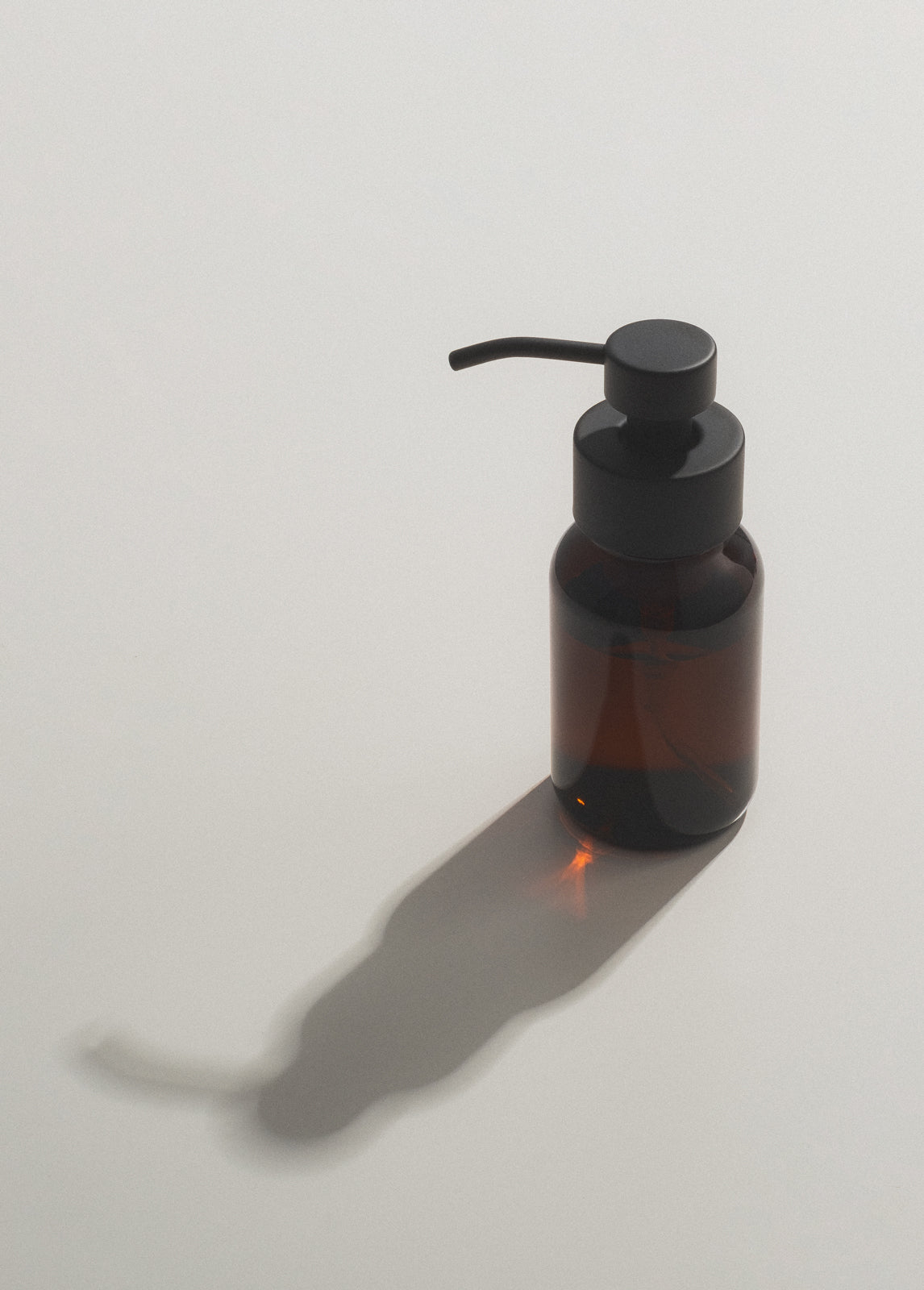 Amber Foaming Hand Soap Dispenser