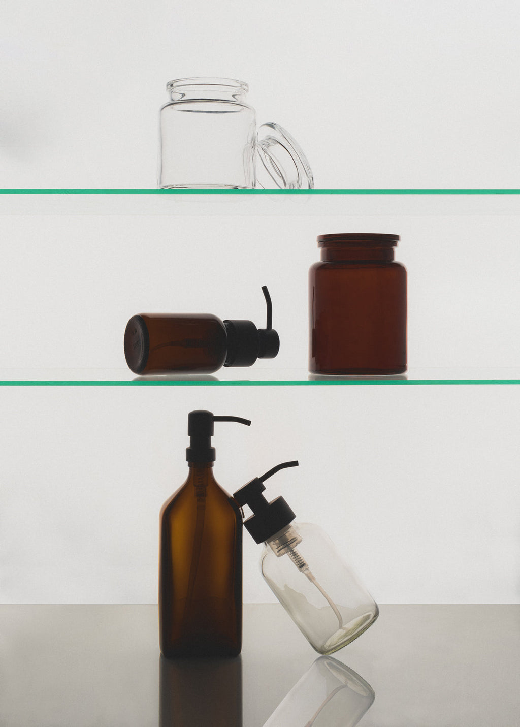 Amber Foaming Hand Soap Dispenser