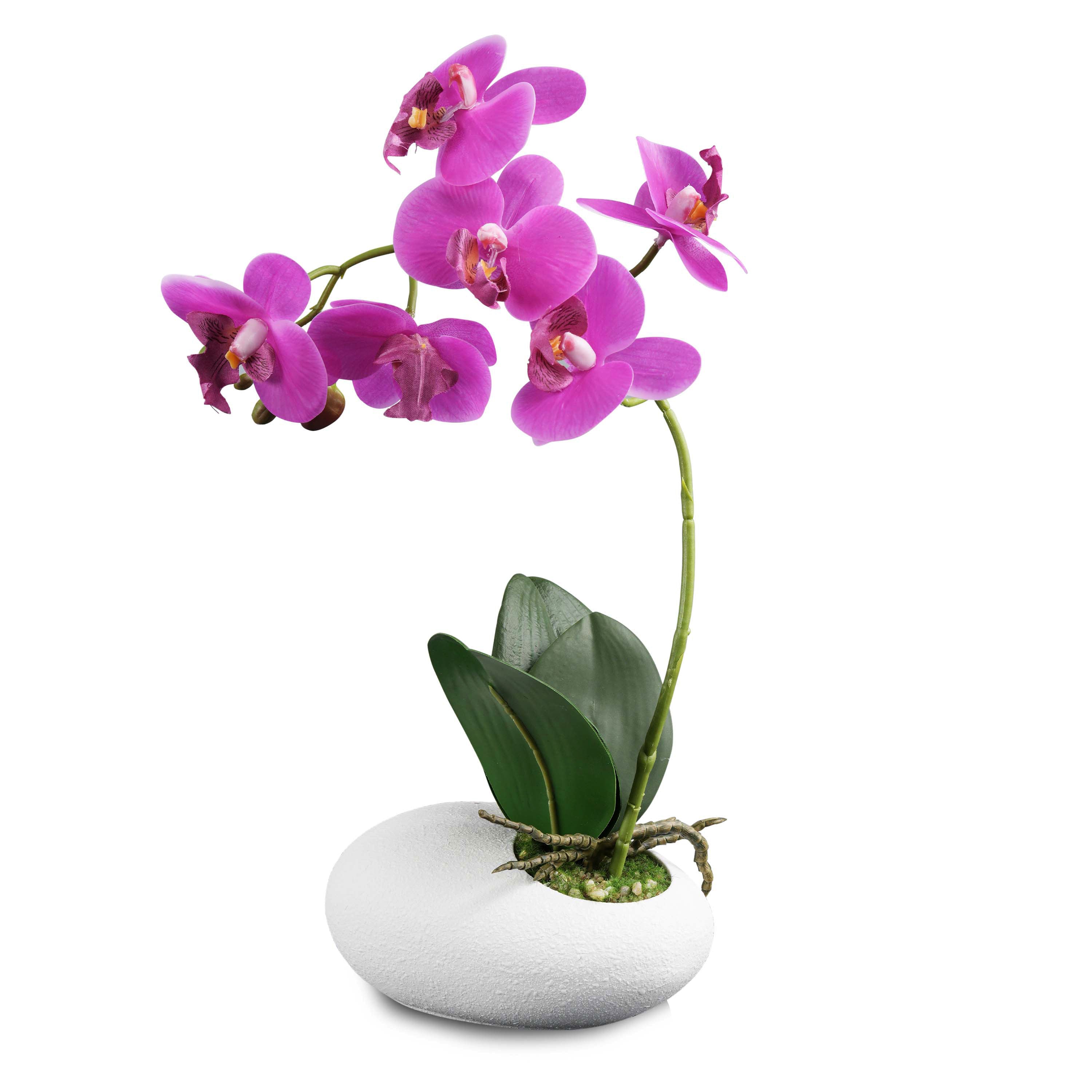 35cm Fake Silk Orchid Artificial Plant